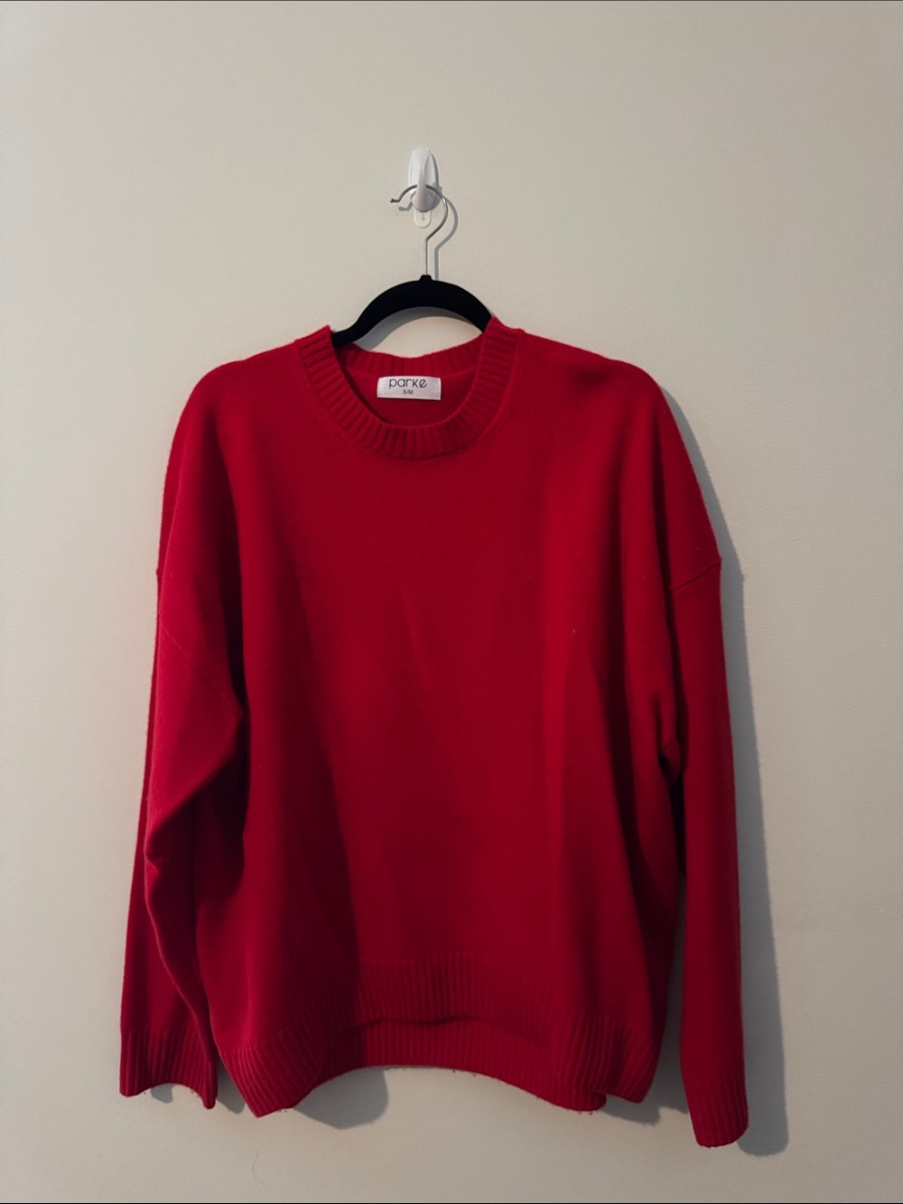 Parke Red Crewneck Sweater